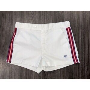 Vintage 1970's Jimmy Connors by Robert Bruce Tennis Shorts Size Men's 38